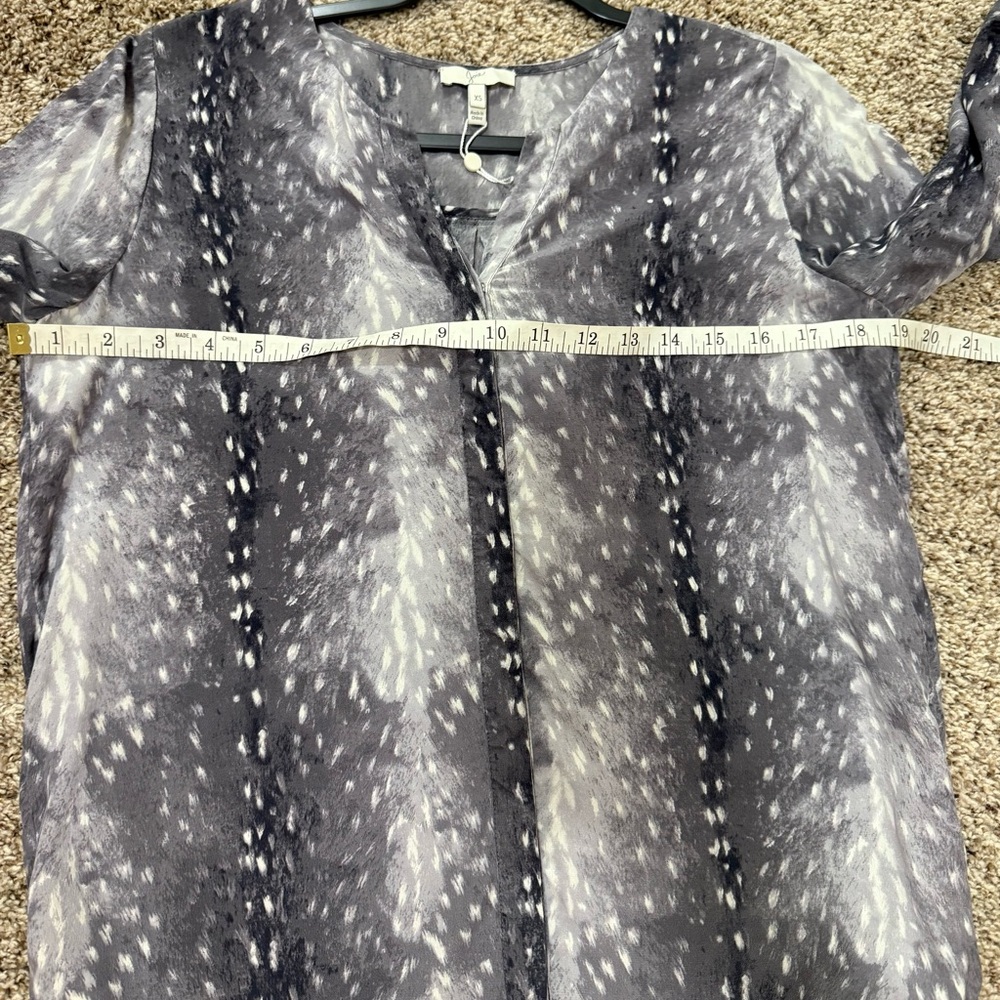 Joie Top - Moema Fawn Print Silk - Picture 8 of 12